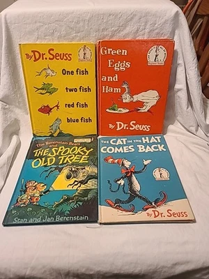 D) I Can Read It All By Myself Beginner Book Lot of 4 Dr. Seuss Berenstain Bears - Image 1 of 4