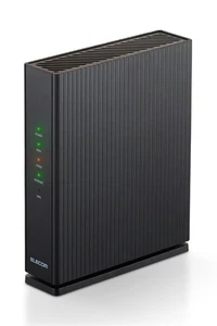 ELECOM Routeur WiFi Sans Fil LAN 1201 + 574Mbps 11ax Filaire Giga IPv6 (IPoE) Compati - Photo 1/7