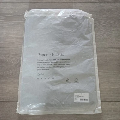 Hatch Maternity The Runaround Mini Dress Size L Black  - Image 1 of 4