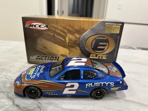 READ Rusty Wallace 2005 Miller Lite 700th Start Nascar 1/24 Diecast ELITE - Picture 1 of 7