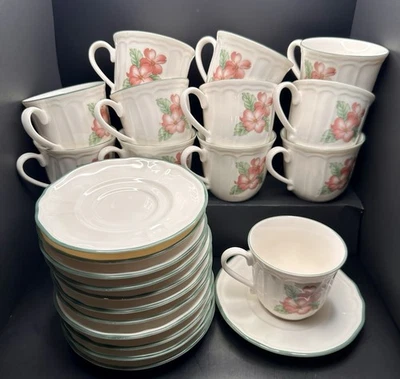 Set of 12 Epoch Market Day Cups & Saucers - Image 1 of 3