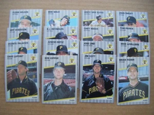 FLEER 1989 PITTSBURGH PIRATES  24 CARD Team Set - Picture 1 of 2