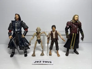 Lord Of The Rings King Aragorn, Frodo, Eomer & Gollum - Bundle - Joblot - 758 - Picture 1 of 7