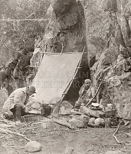 Camping 1898 Klondike Gold Rush Chilkoot Alaska Yukon, CHOICE! 5x7 or request CD - Picture 1 of 1