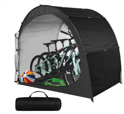 "Spacious Bike Storage Shelter Accommodating 4 Bicycles,  6.6' x 4' x 5.3 - Image 1 of 4