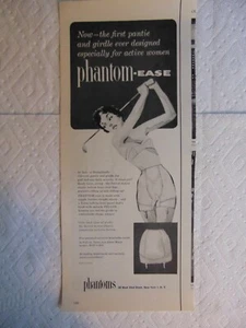 1954 PHANTOM EASY Mutandine Cinture Stampa d'epoca Pubblicità - Foto 1 di 1