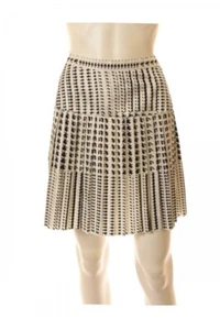 KASPER women’s black and white pleated skirt Sz 6 - Picture 1 of 2