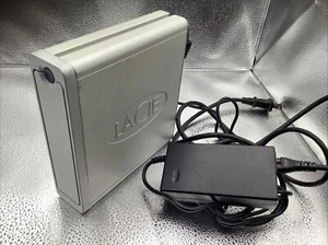 LaCie 250GB USB 2.0 Firewire 400 800 3.5" External Hard Drive 300770 ACML-51 PS - Picture 1 of 2
