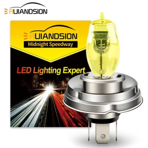 1/2x P45T LED Ampoule De Phare De Moto R2 Feux De Jour Feux De Route 12V 24V - Foto 1 di 8