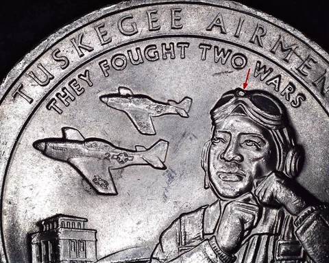 2021 P Washington Quarter - Reverse Die Break Error Cover