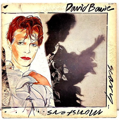 David Bowie Scary Monsters 1980 Vinyl RCA Records 1st Press - Image 1 of 4