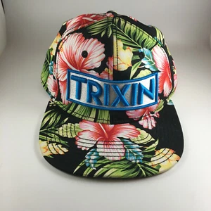 Sombrero de Hiphop Floral Otto Logo Trixin SnapBack StreetWear Gorra de Camionero Ajustable - Imagen 1 de 9