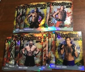 2009 Topps ufc Round 2 Bloodlines completa tu conjunto inserto de novato GSP Gracie - Imagen 1 de 26
