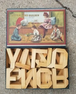 Victorian The Little Mind Builder Game VERY RARE - Picture 1 of 7