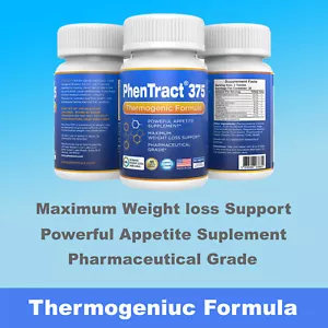 Fat Blocker PhenTract375® Extreme Appetite Control Suppress Fat Burner - Picture 1 of 20