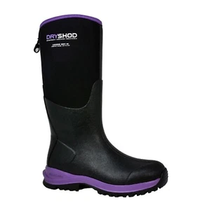 Stivali donna Dryshod Legend MXT Hi nero/viola taglia 6 LGX-WH-BKPP-W06 - Foto 1 di 7