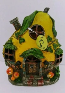 Lighted pear Tree House Garden Statue - Picture 1 of 8