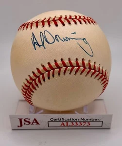 Al Downing Signed American League Baseball, JSA Authenticated - Picture 1 of 2