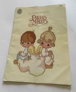 Designs by Gloria & Pat Precious Moments Cross Stitch Pattern Book PM-1 1980 - Picture 1 of 6