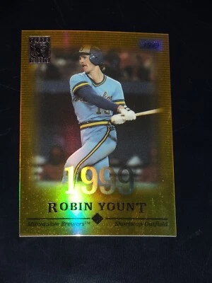 2004 Topps Tribute Robin Yount Gold 1999 HOF #/99 RARE #28 Check out Others! - Image 1 of 2