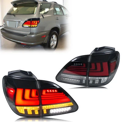 Lanternas traseiras de LED para Lexus RX300 1999-2003 conjunto de lâmpadas traseiras de sinal dinâmico - Imagem 1 de 4