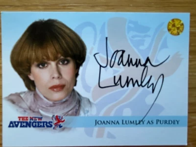THE NEW AVENGERS COLLECTION: AUTOGRAPH CARD: JOANNA LUMLEY NAJL VARIANT - Image 1 of 2