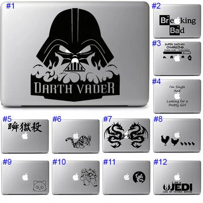 Macbook Air Pro 13 15 Notebook Laptop Decal Sticker Vinyl Transfer Decoration - Image 1 of 2