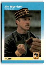 1987 Fleer Classic Miniatures Jim Morrison Baseball Cards #71