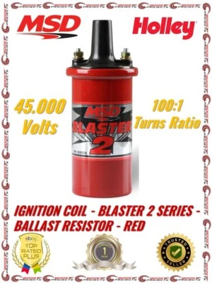 Resistor de lastro MSD bobina de ignição Blaster série 2 para 1957 - 1980 Ford/Mercury - Imagem 1 de 4