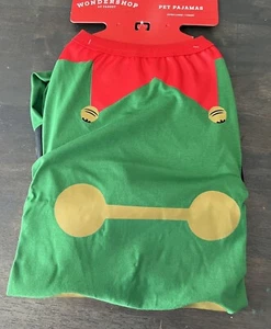 NEW Wondershop Pet Elf Halloween Costume Christmas XSmall Up To 10 Lbs Cat Dog - Picture 1 of 3
