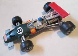 POLITOYS F7 BRM BRITISH RACING MOTORS F1 #8 TOY 1:32 GREEN DIE-CAST MODEL #136 - Picture 1 of 7
