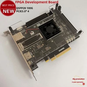 KU5P FPGA Entwicklungsboard XCKU5P FMC HPC QSFP28 100G Optical Port PCIE3.0 - Bild 1 von 8