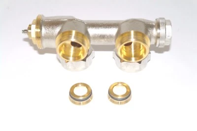 Oventrop Multiblock T 3/4" AG Eck Badheizkörper Heizungsventil Thermostatventil - Bild 1 von 3