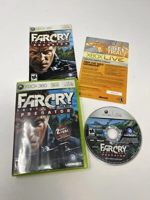 Far Cry Instincts: Predator (Microsoft Xbox 360, 2006) Complete W/ Manual - Image 1 of 2