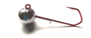 Jig testa rotonda con supporto Baitholder e VMC 5150 jighaken da 6/0 a 12/0 21 g-300 g testa jig - Foto 1 di 2