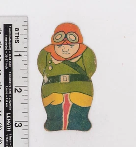 Tarjeta de juego Menko vintage militar japonesa 1930' China - Japón guerra arte pop;43 - Imagen 1 de 2