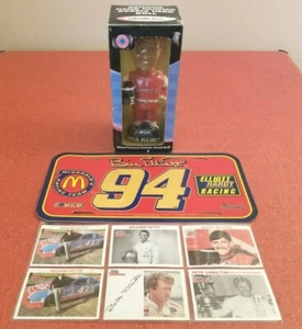 Bill Elliott NASCAR Genuine Vintage Hand Painted Bobblehead Gift Package - Picture 1 of 5