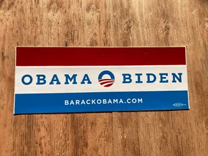 OBAMA Autoaufkleber x 3 2008 2012 Präsident Obama/Biden Politik Demokraten - Bild 1 von 3