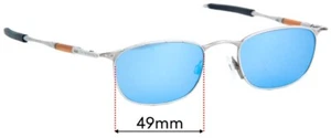 Lentes de repuesto para gafas de sol SFx se adaptan a Oakley Michael Jordan OO 1999-2001 - 49 mm - Imagen 1 de 30