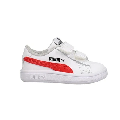 Tênis casual PUMA Smash V2 infantil masculino tamanho 4 M 36517434 - Imagem 1 de 4