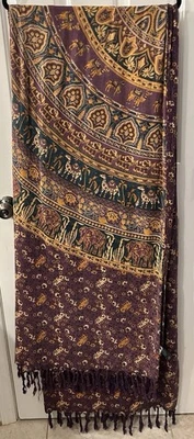 Urban Outfitters MT Tapestry 80x92” Elephant, Camel Cotton Magical Thinking - Image 1 of 4