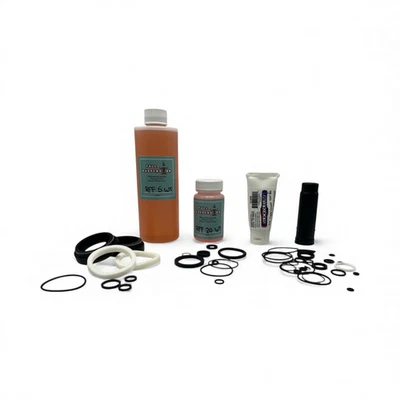 FS 34 Fox Fork Service Kit FIT4 10mm | NA2, 34mm Seals, Oils + Grease - Image 1 of 4