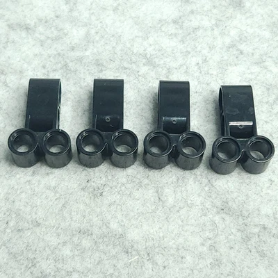 Lego 32557 preto x4 Technic conector de pino perpendicular duplo 3L - Imagem 1 de 4