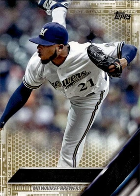 2016 Topps - Jeremy Jeffress #544 Gold /2016 - Image 1 of 2