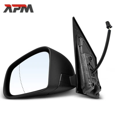 Außenspiegel Links Beheizbar Elektronisch einklappbar Schwarz für Smart Fortwo - Bild 1 von 4