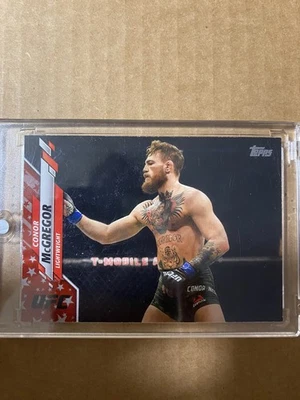 2020 TOPPS UFC CONOR MCGREGOR INDEPENDENCE DAY SP #’d /76! - Image 1 of 2