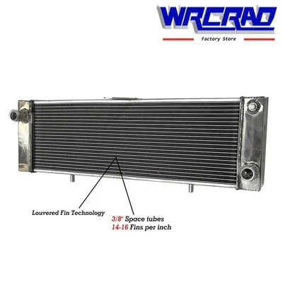 Aluminum Manual Radiator Fits TVR 1972-1977 1976 2500M/ 1972-1974 3000M 2.5L MT - Image 1 of 4