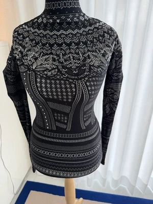 HIGH Italy Rollkragen-Shirt / Oberteil – Größe M (fällt kleiner aus, wie XS/S) - Bild 1 von 4