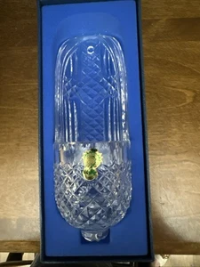 Waterford Crystal Holy Water Font Wall Pocket 8.5” For Higbee’s Ireland Vintage - Picture 1 of 6