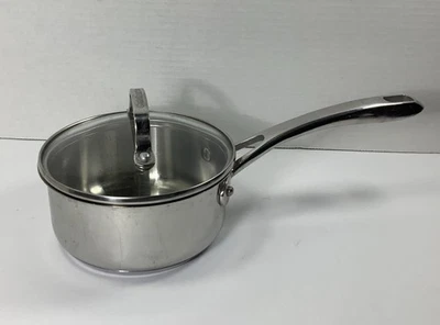 CUISINART Stainless Steel 1 Quart Saucepan Induction Ready 8319-14 with Lid - Image 1 of 4